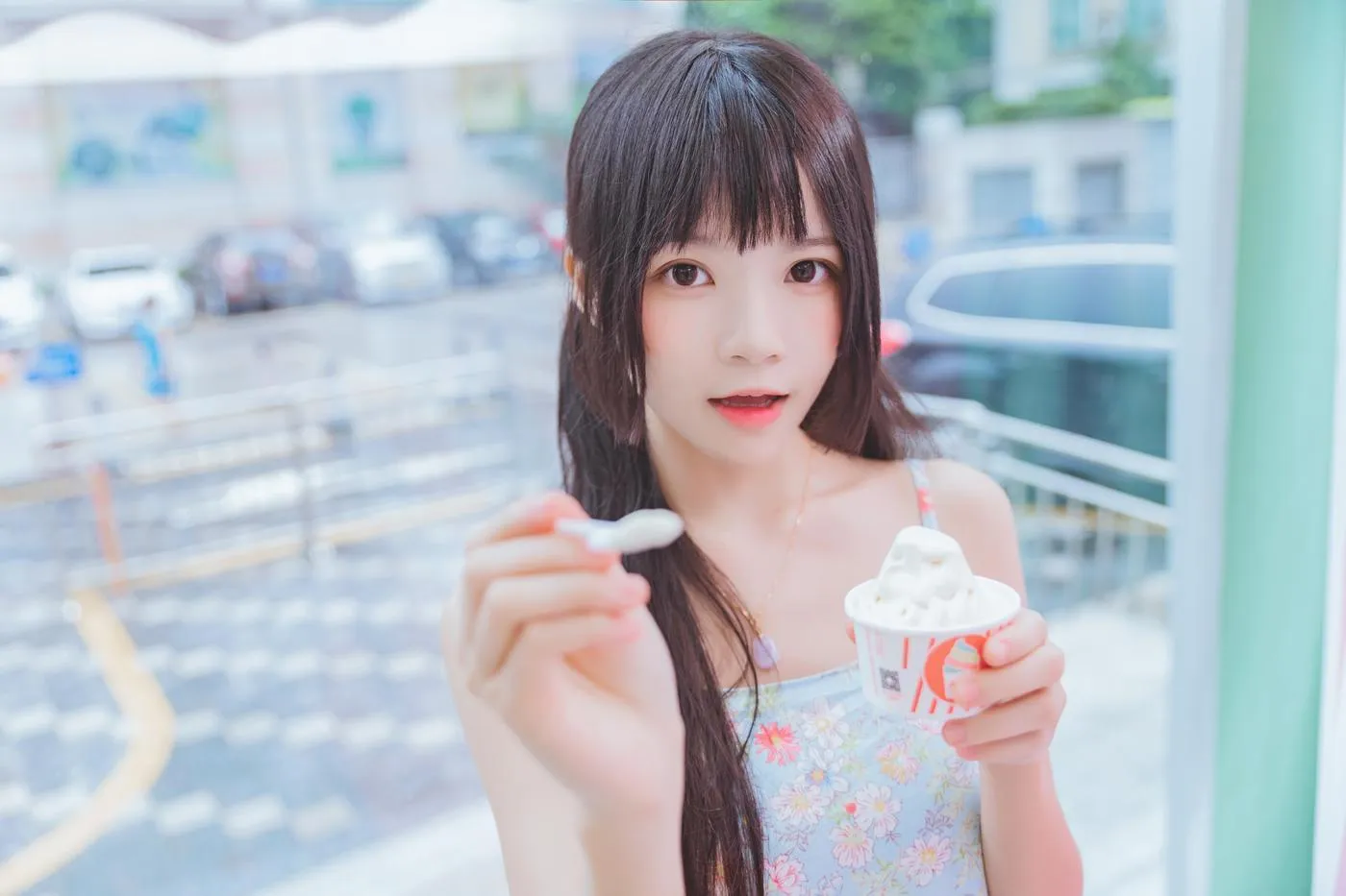 桜桃喵 - NO.102 甜甜×4-冰淇淋（12p [12P]插图2